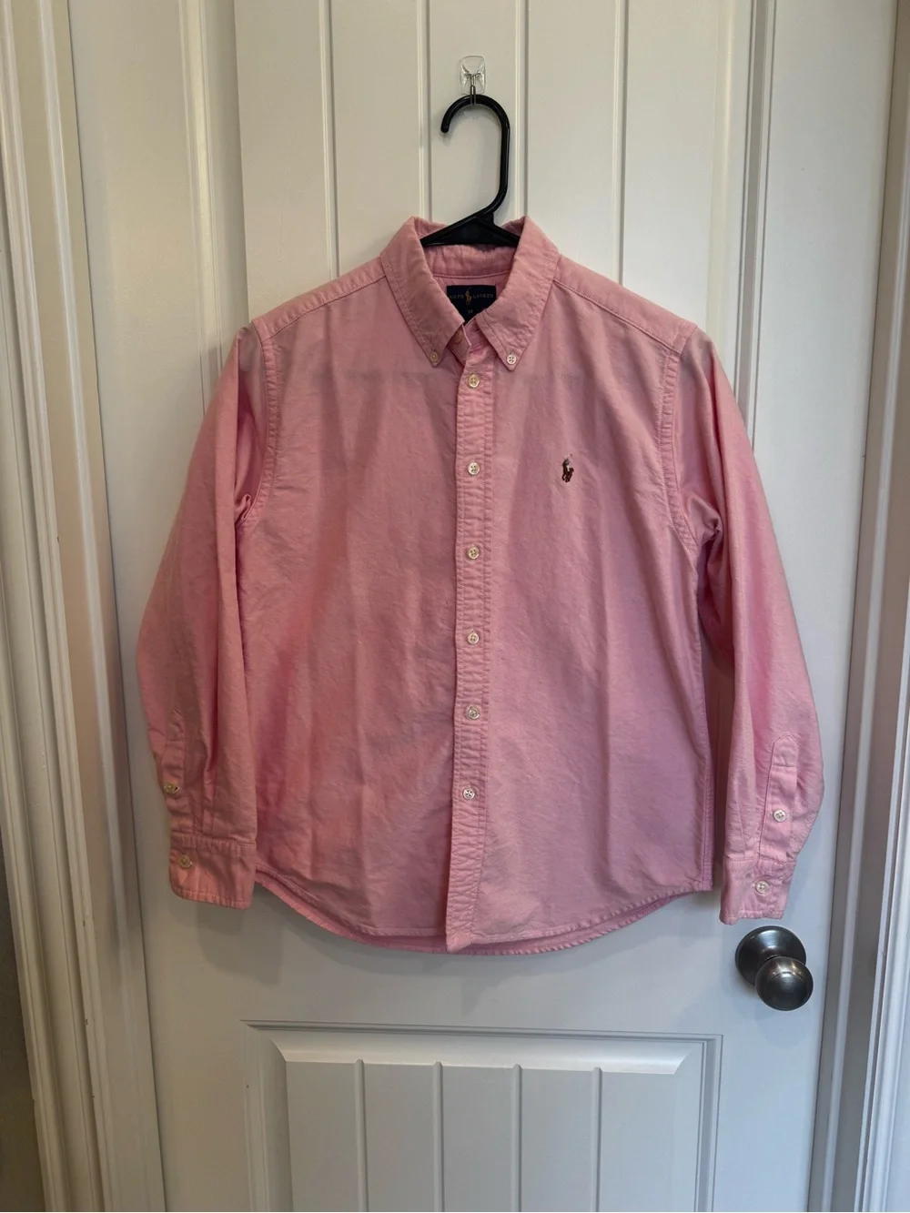 Ralph Lauren Pink Button-Down Oxford Shirt